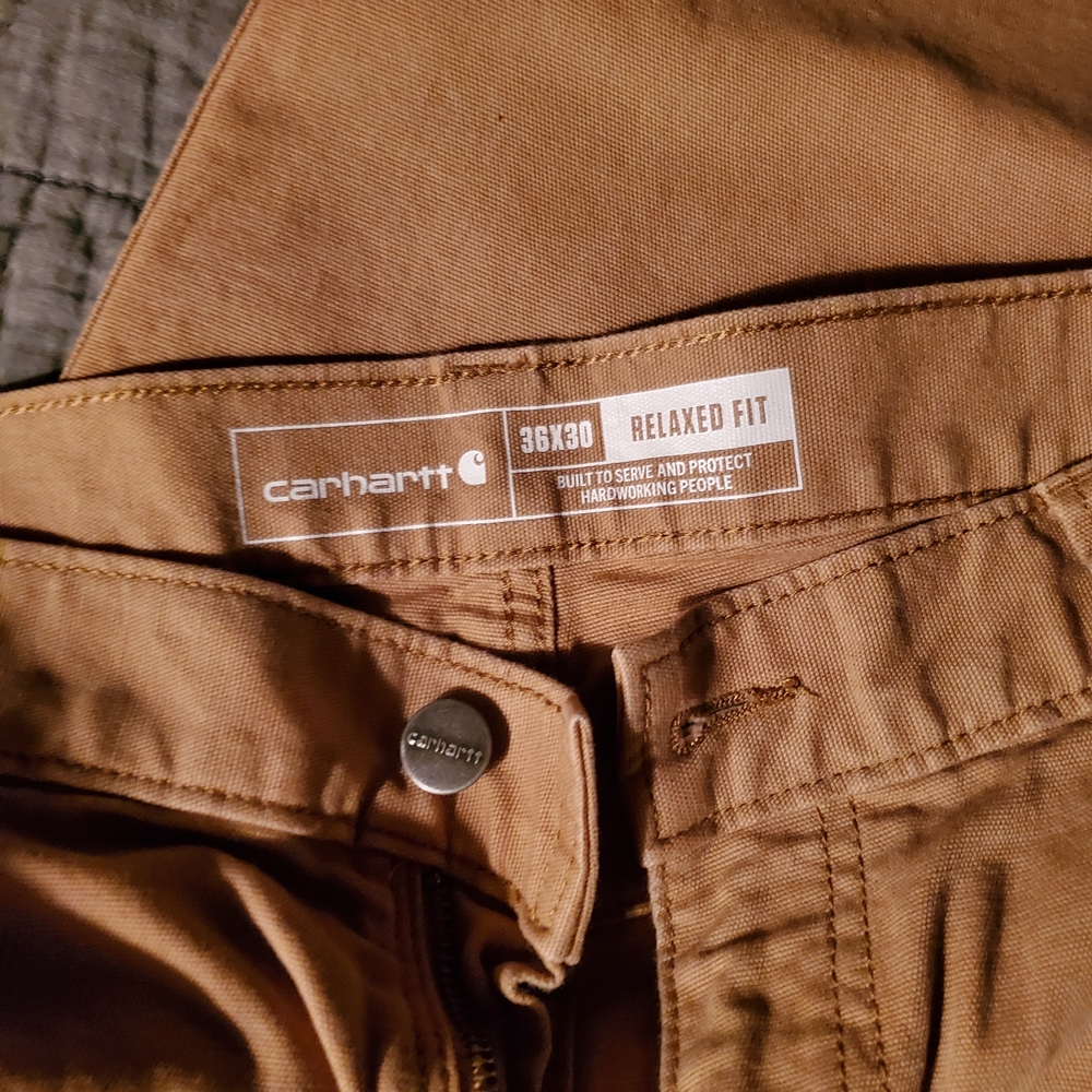 Carhartt Men's Tan Relaxed Fit Chinos